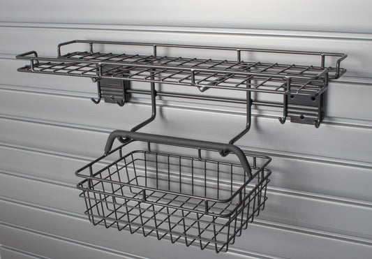 Garden Center Basket and Shelf