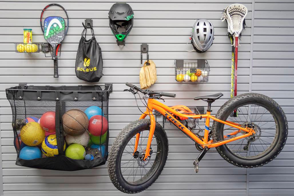 Sports Accessory Kit with Locking Hooks