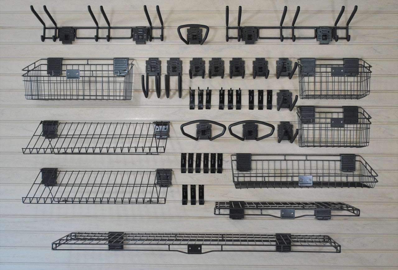 Deluxe Accessory Kit w/ Locking Hooks (43 Piece Kit)
