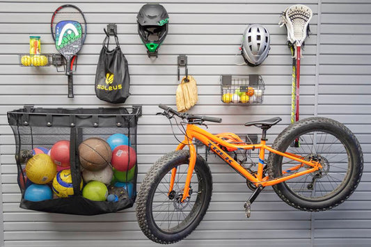 Sports Accessory Kit with Locking Hooks