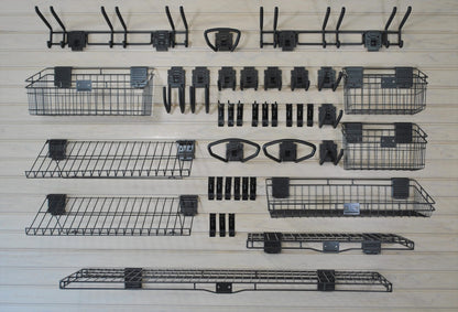Deluxe Accessory Kit w/ Locking Hooks (43 Piece Kit)