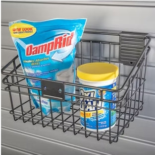 Powder Coated Wire Basket - Black